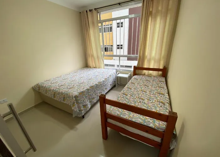Apartamento Frente Mar Gonzaga Santos